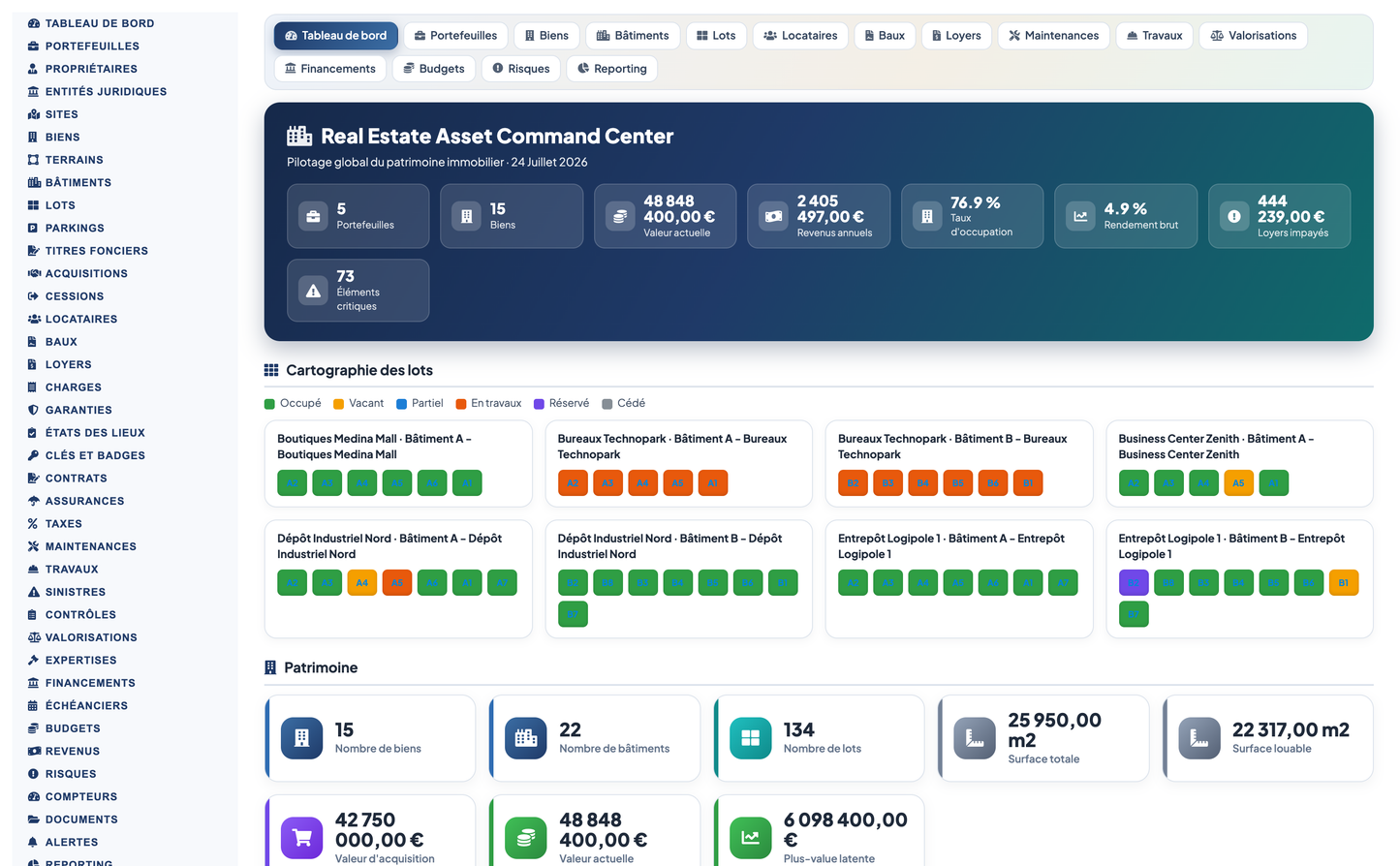 Real Estate Asset Management - Dolibarr