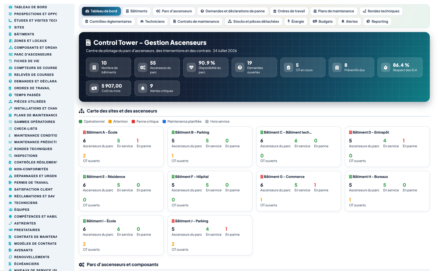 Elevator & Vertical-Transport Management for Dolibarr
