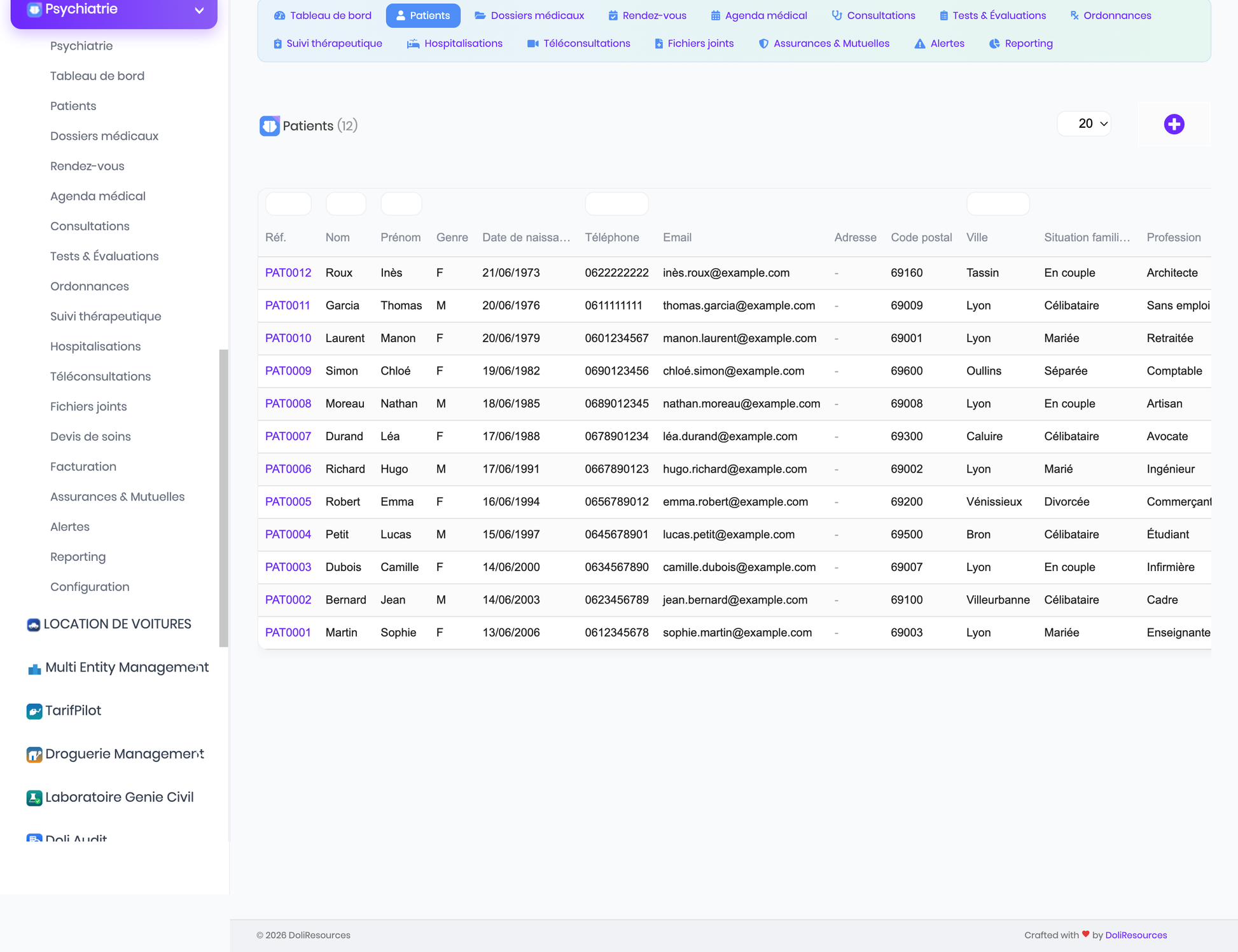 DoliResources - Dolibarr - 02_patients_list_5d83fb81-8e12-460d-b911-057832293ec0