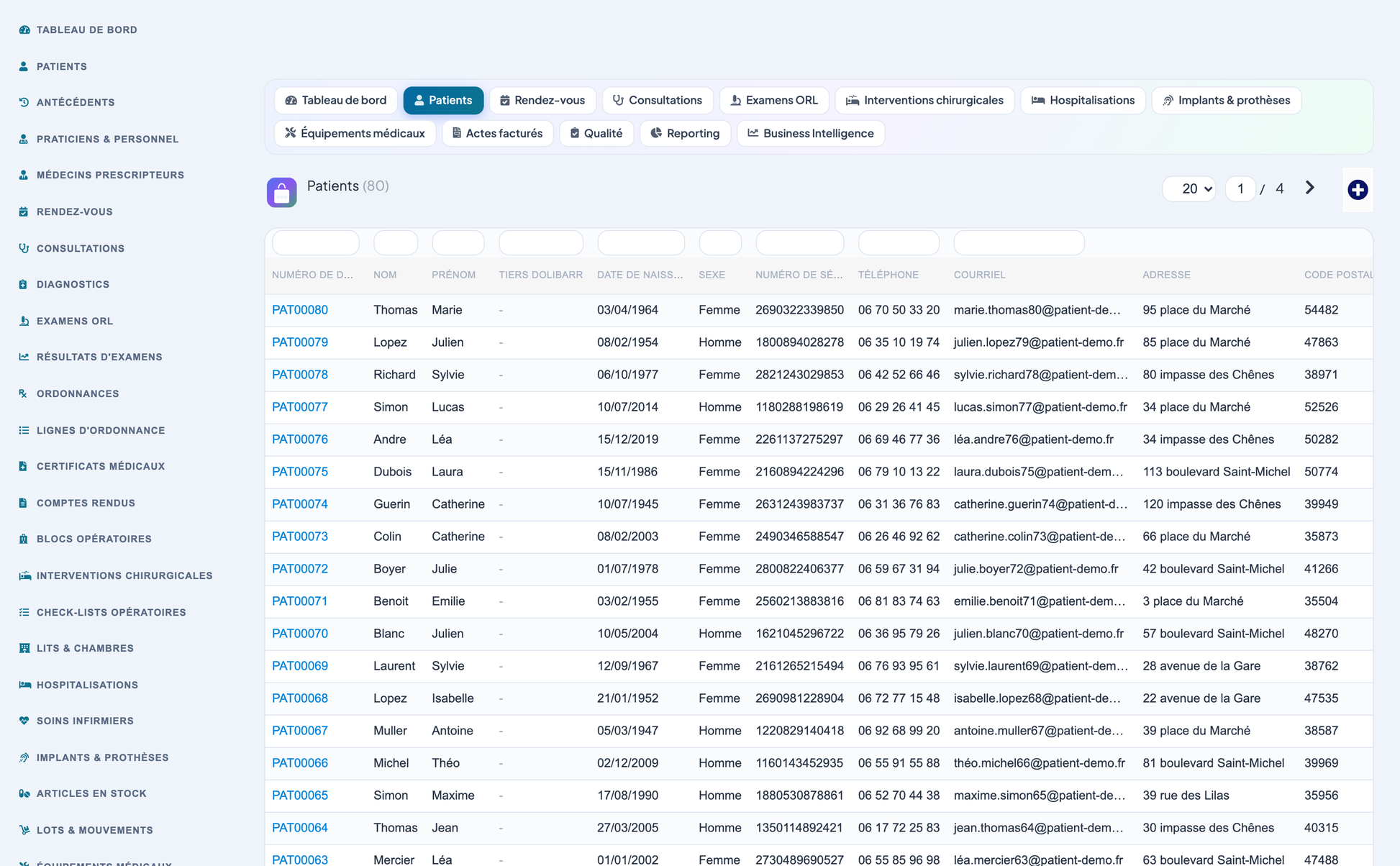 DoliResources - Dolibarr - 02_patients_liste