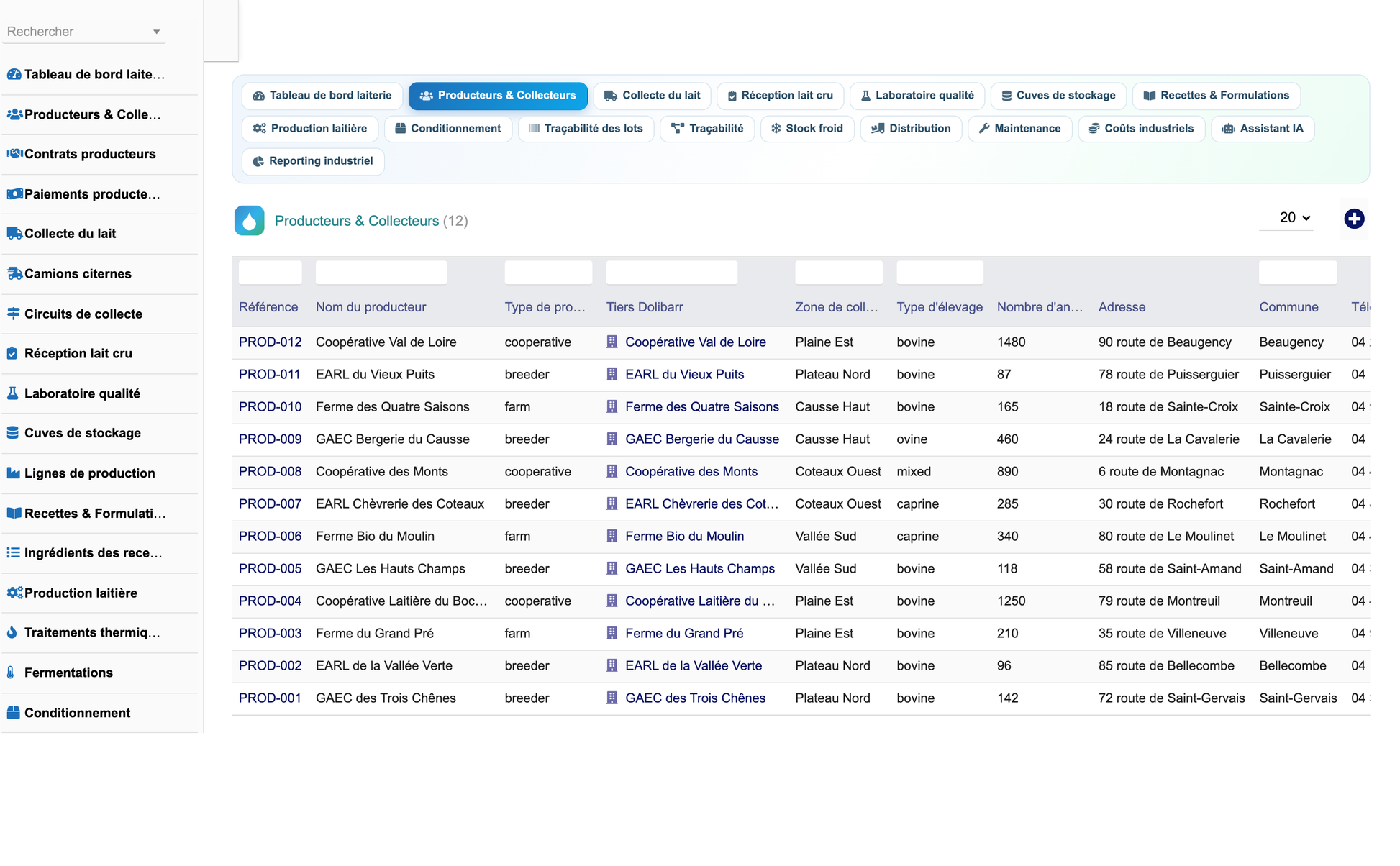 DoliResources - Dolibarr - 02_producteurs_liste