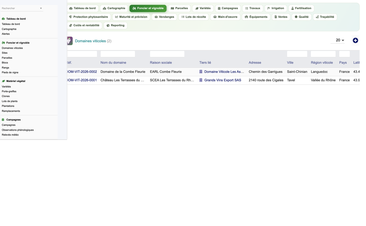 DoliResources - Dolibarr - 03_domaines_liste