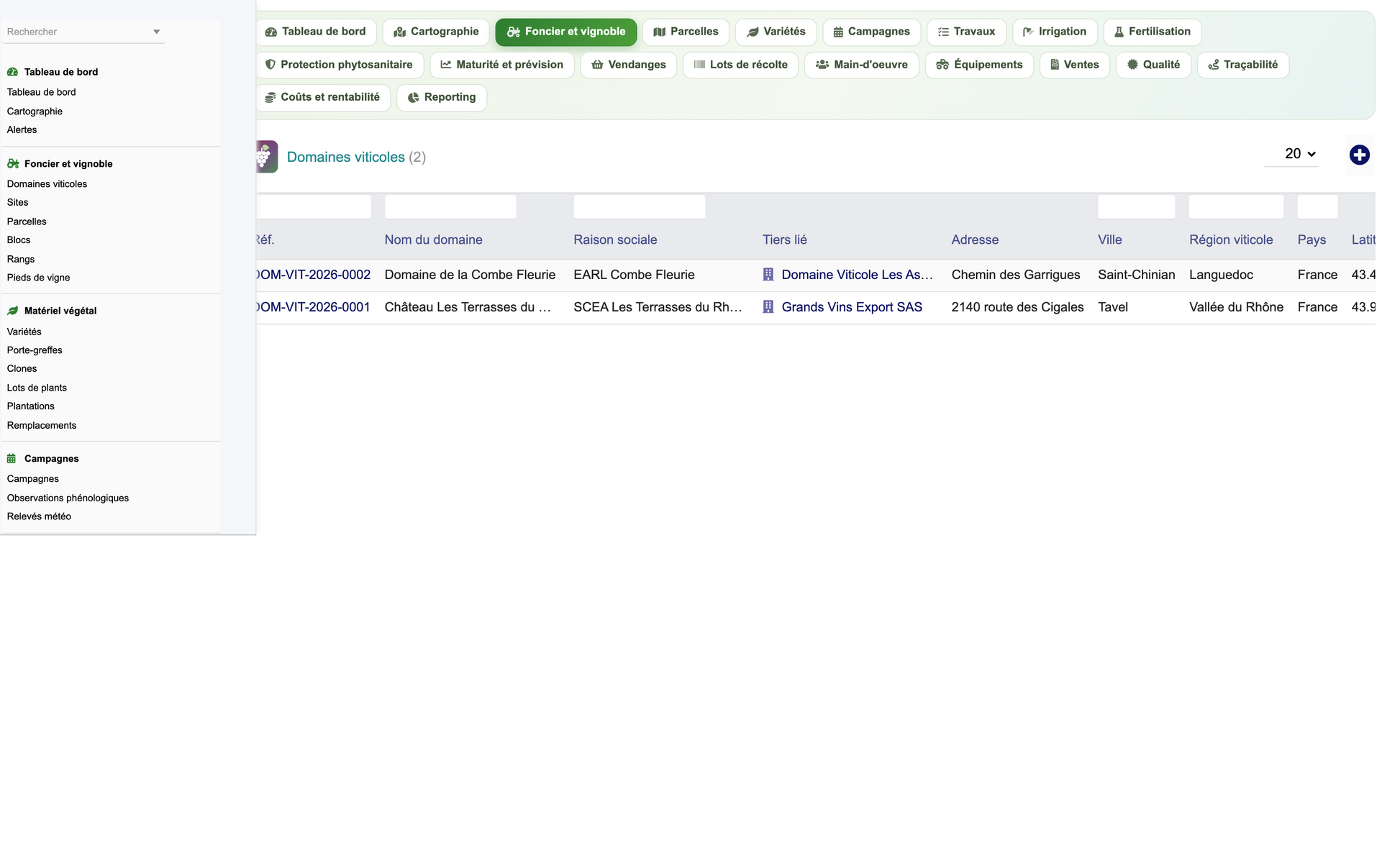 DoliResources - Dolibarr - 03_domaines_liste