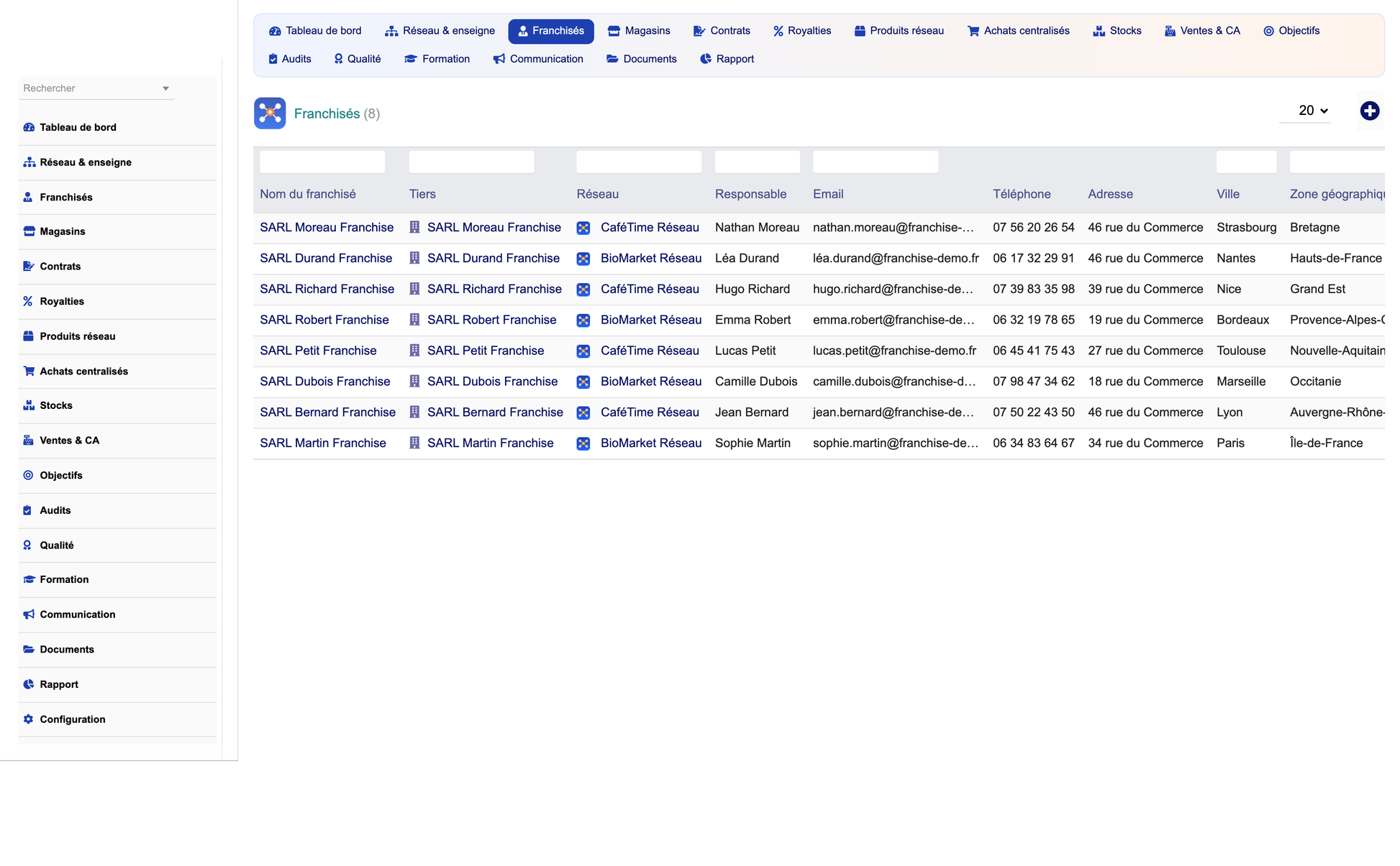 DoliResources - Dolibarr - 04_franchisees