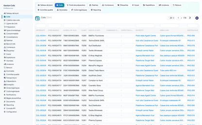 PARCEL MANAGEMENT - Dolibarr