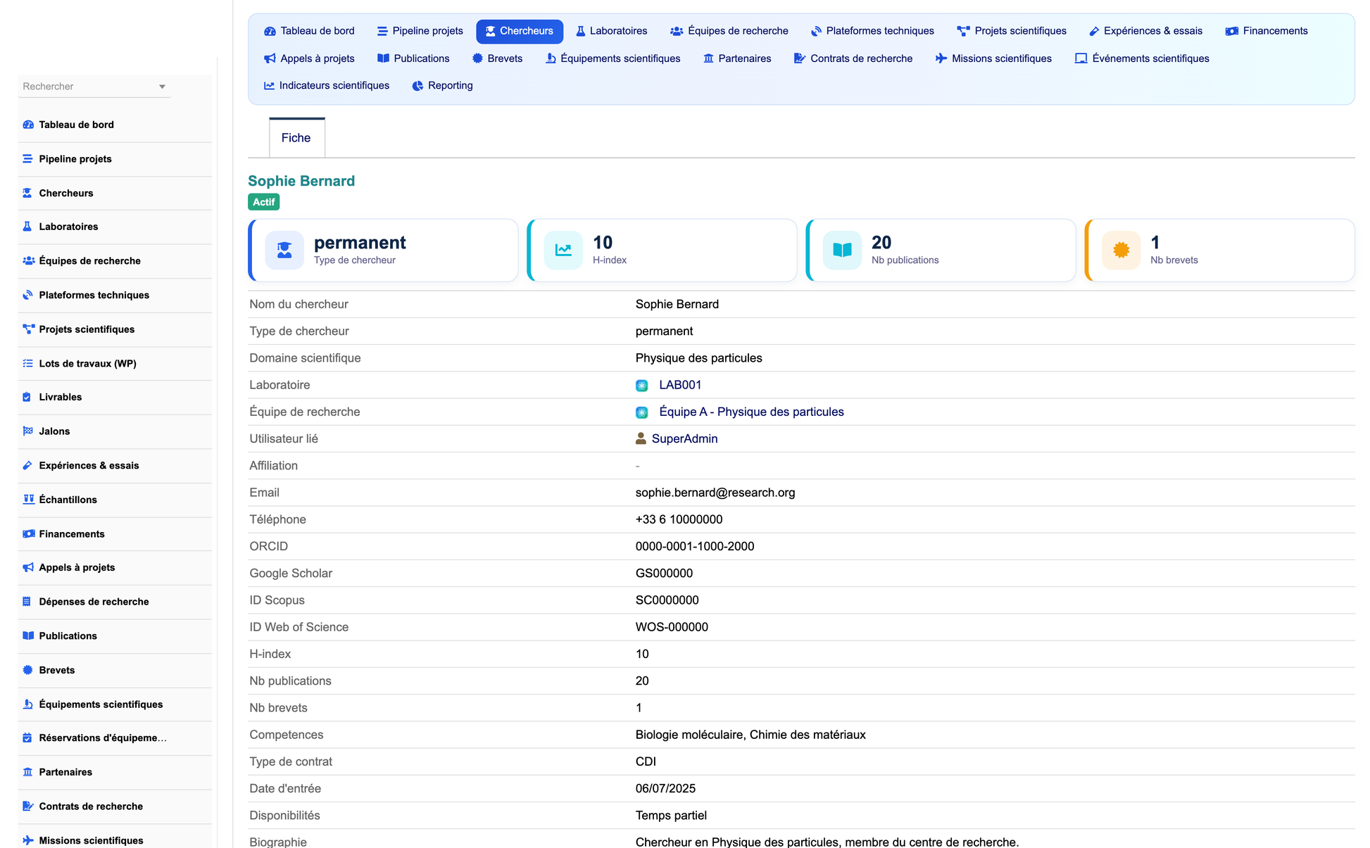 DoliResources - Dolibarr - 04_researcher_card