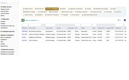 DoliResources - Dolibarr - 05_liste_sites