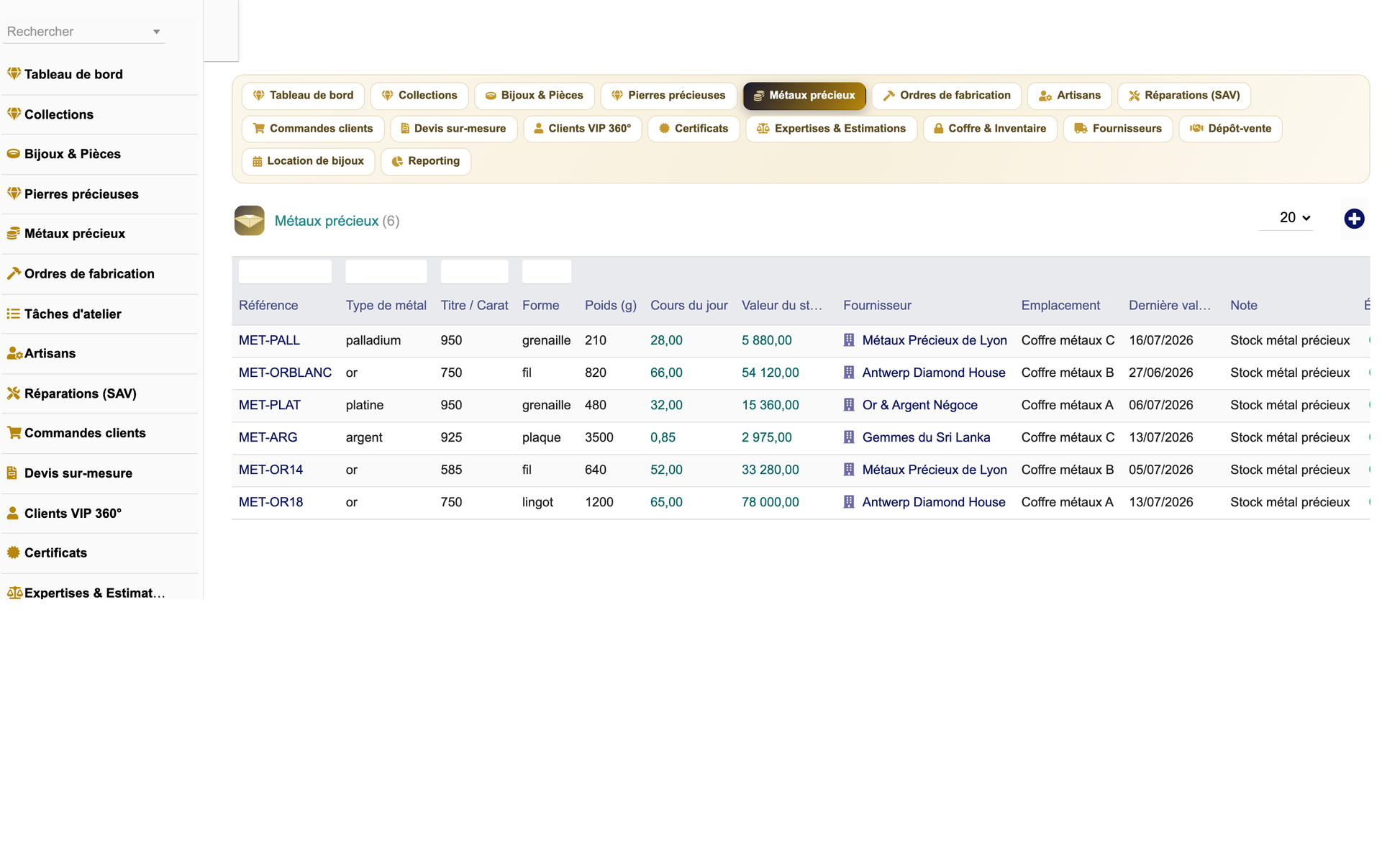 DoliResources - Dolibarr - 05_metaux_precieux