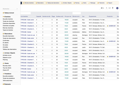 DoliResources - Dolibarr - 08_Chambres_liste
