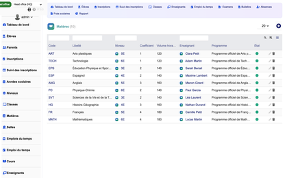 DoliResources - Dolibarr - 08_liste_matieres