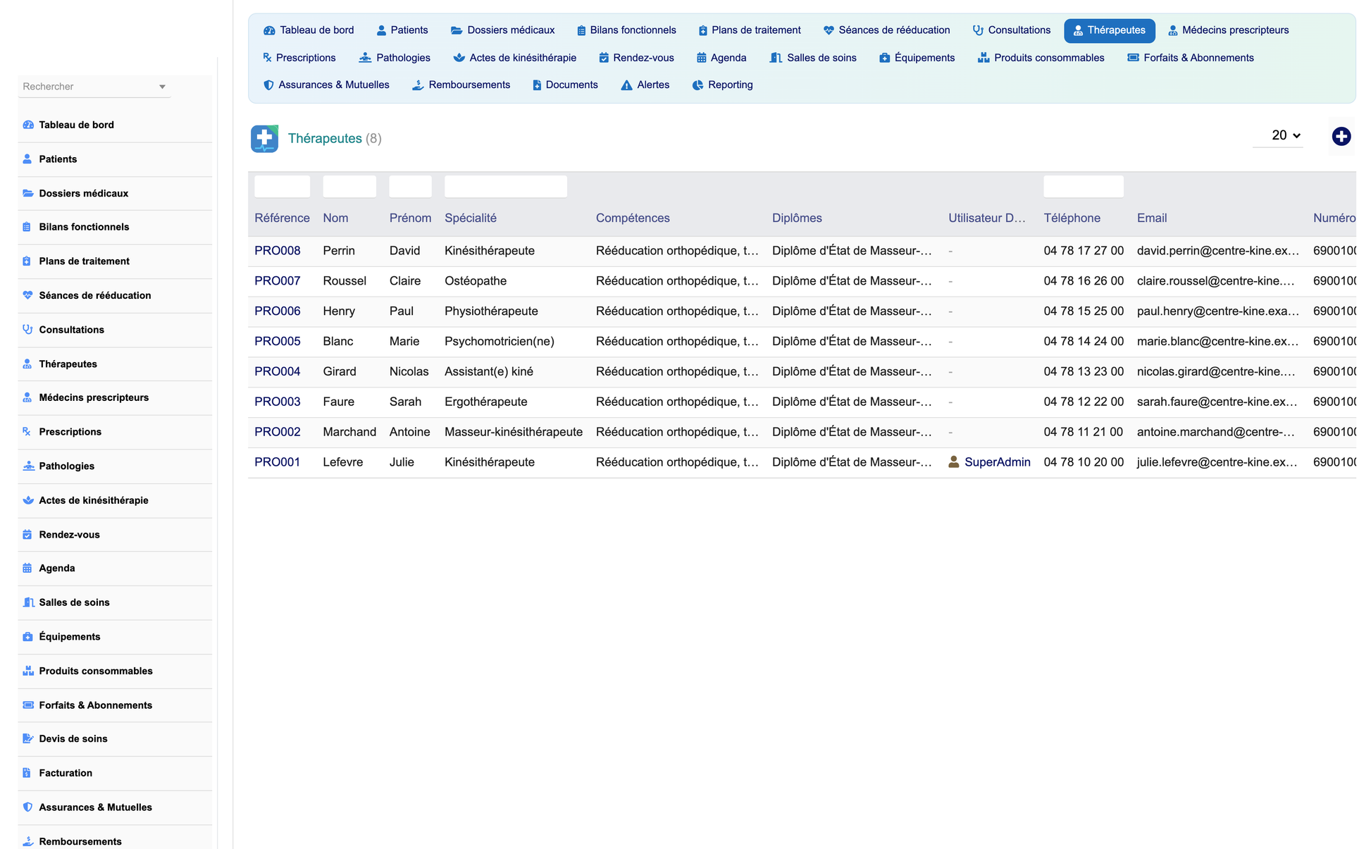 DoliResources - Dolibarr - 09_therapists