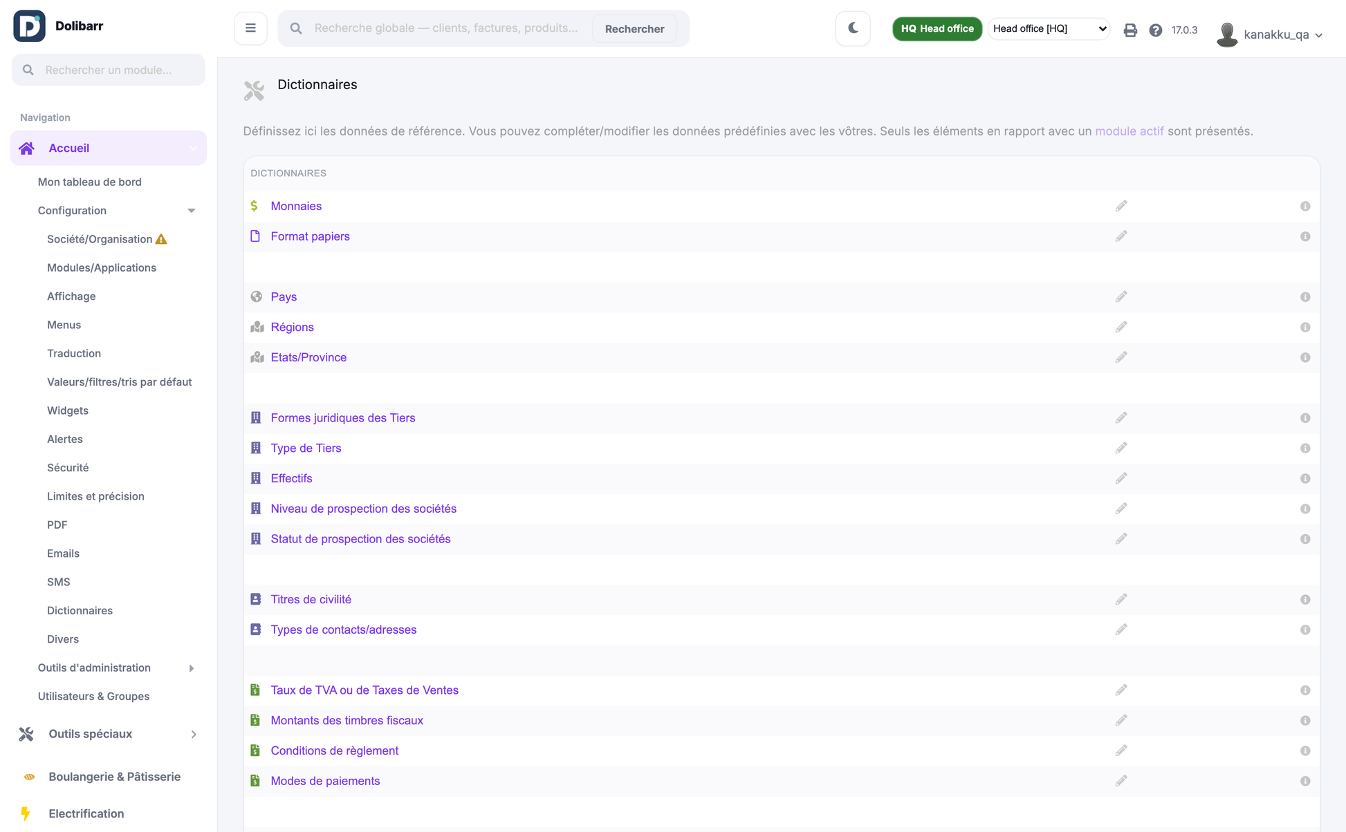 DoliResources - Dolibarr - 10_admin_dictionaries