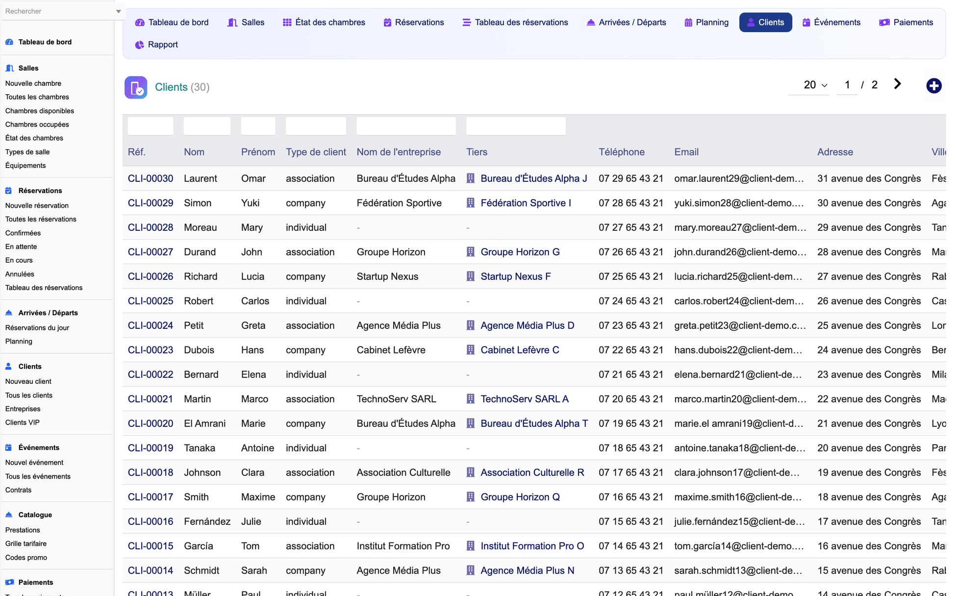 DoliResources - Dolibarr - 10_clients_liste