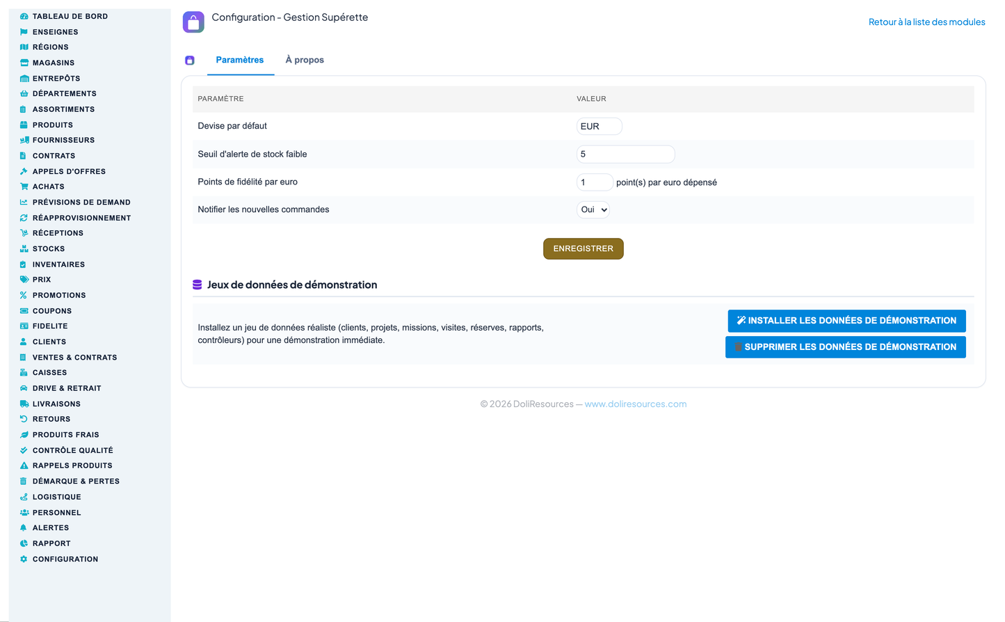 Grocery, Convenience-Store, Supermarket & Hypermarket Retail Management for Dolibarr