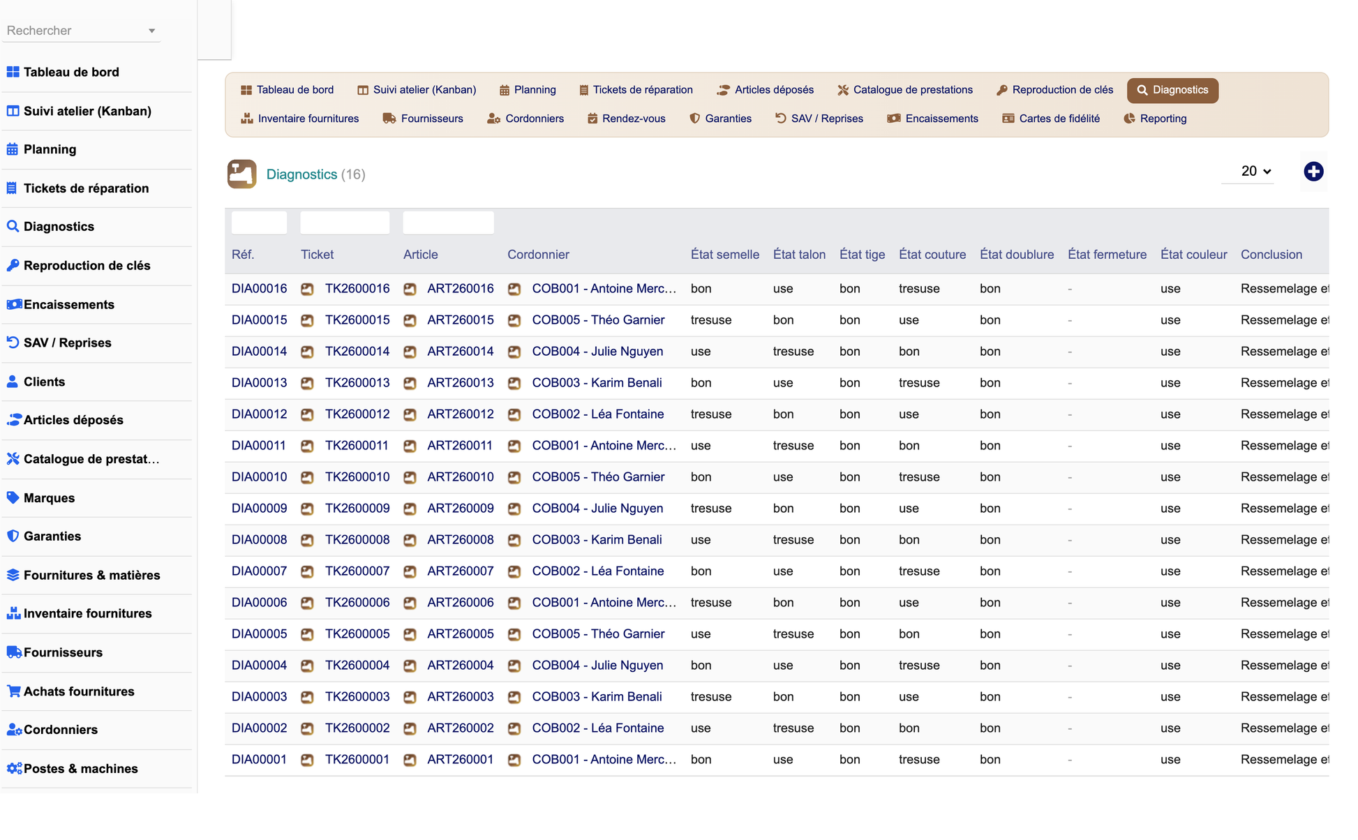 DoliResources - Dolibarr - 10_diagnostics