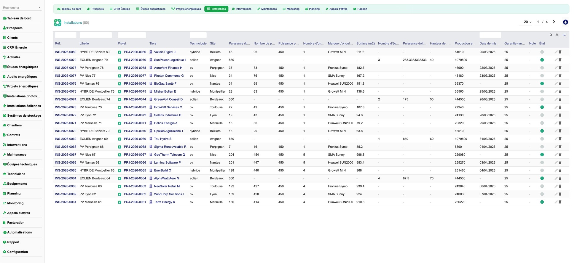 DoliResources - Dolibarr - 10_installations_list_a2372dff-ed33-49ce-b309-7f46e964c14b