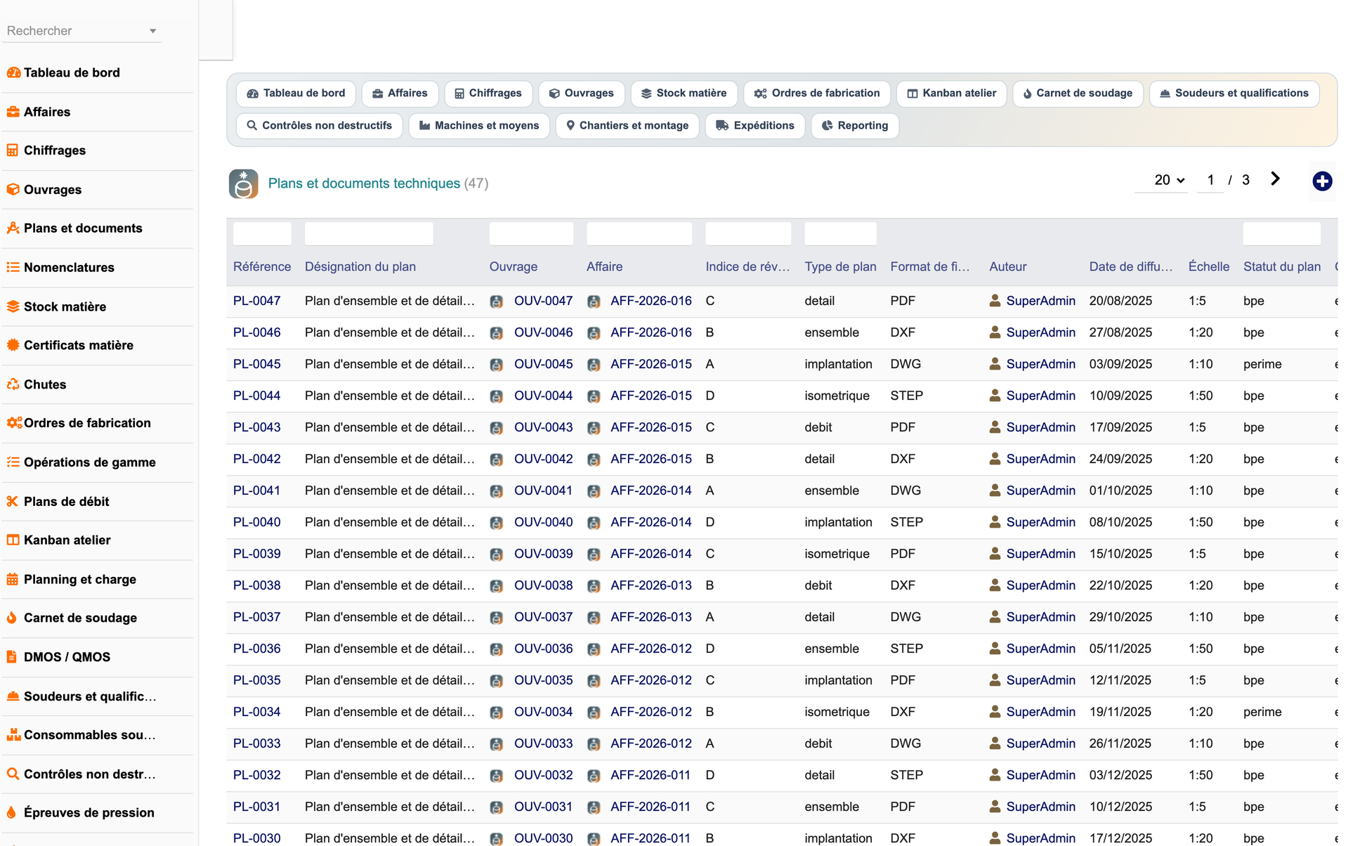 DoliResources - Dolibarr - 10_plans_liste