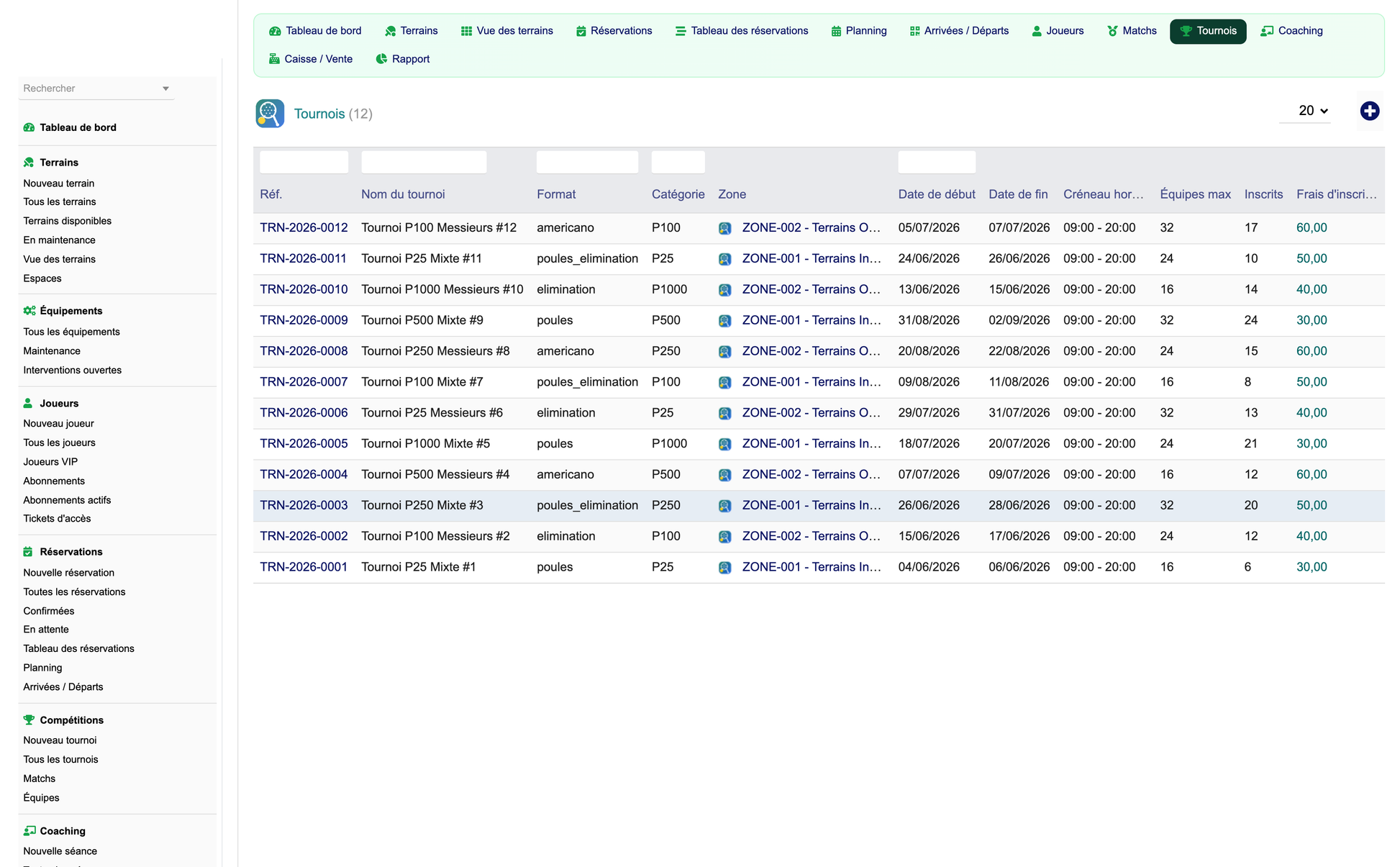 DoliResources - Dolibarr - 10_tournaments_list