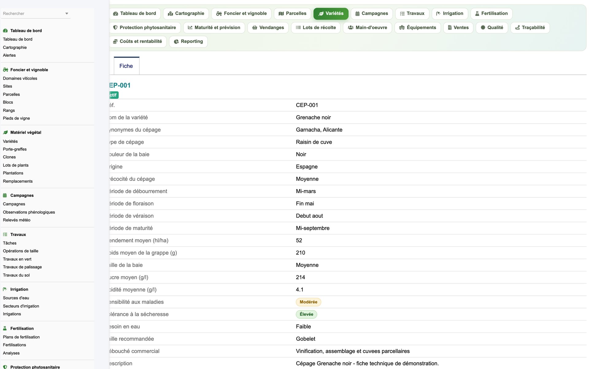 DoliResources - Dolibarr - 11_cepage_fiche
