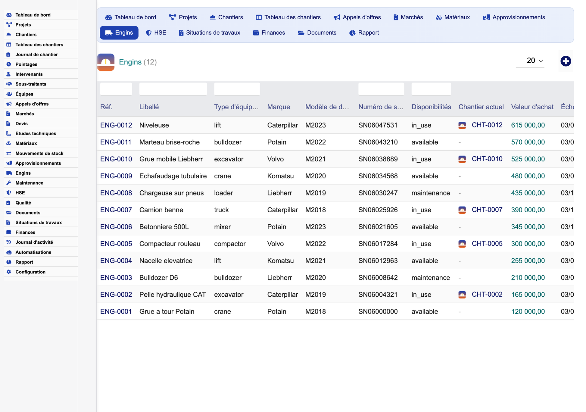 DoliResources - Dolibarr - 11_equipment_list