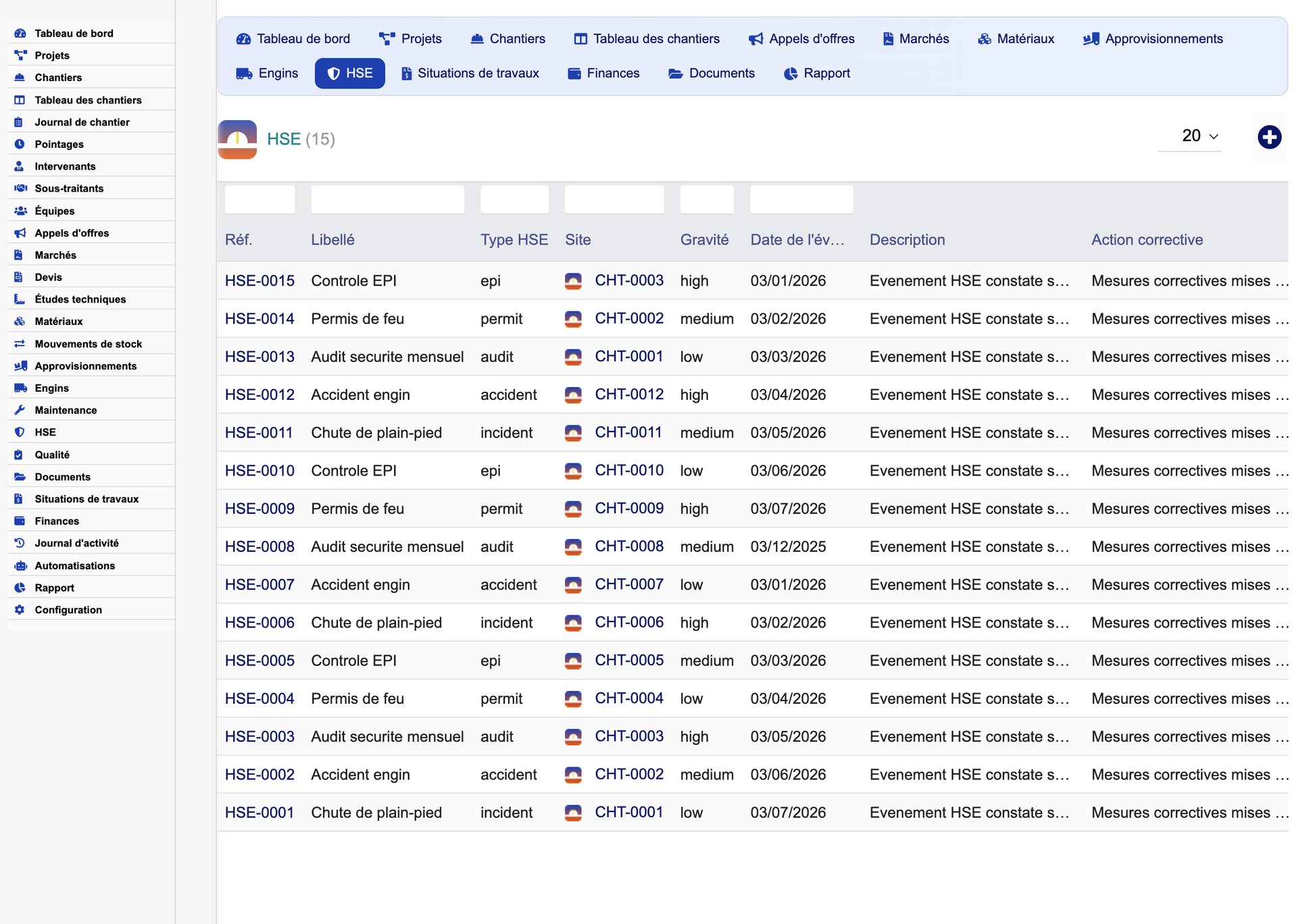 DoliResources - Dolibarr - 12_hse_list