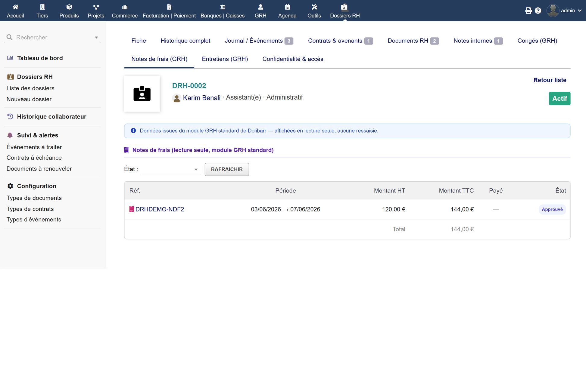 DoliResources - Dolibarr - 12_notes_frais_grh