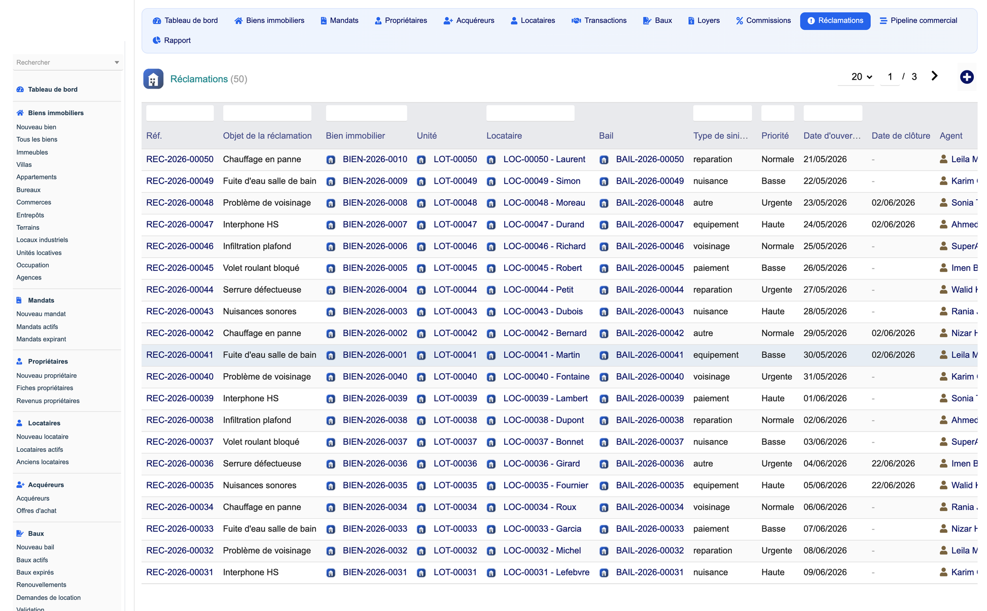 DoliResources - Dolibarr - 12_reclamations