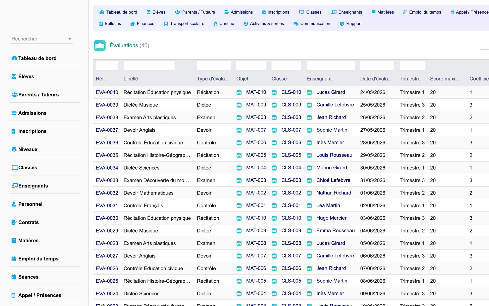 DoliResources - Dolibarr - 13_evaluations