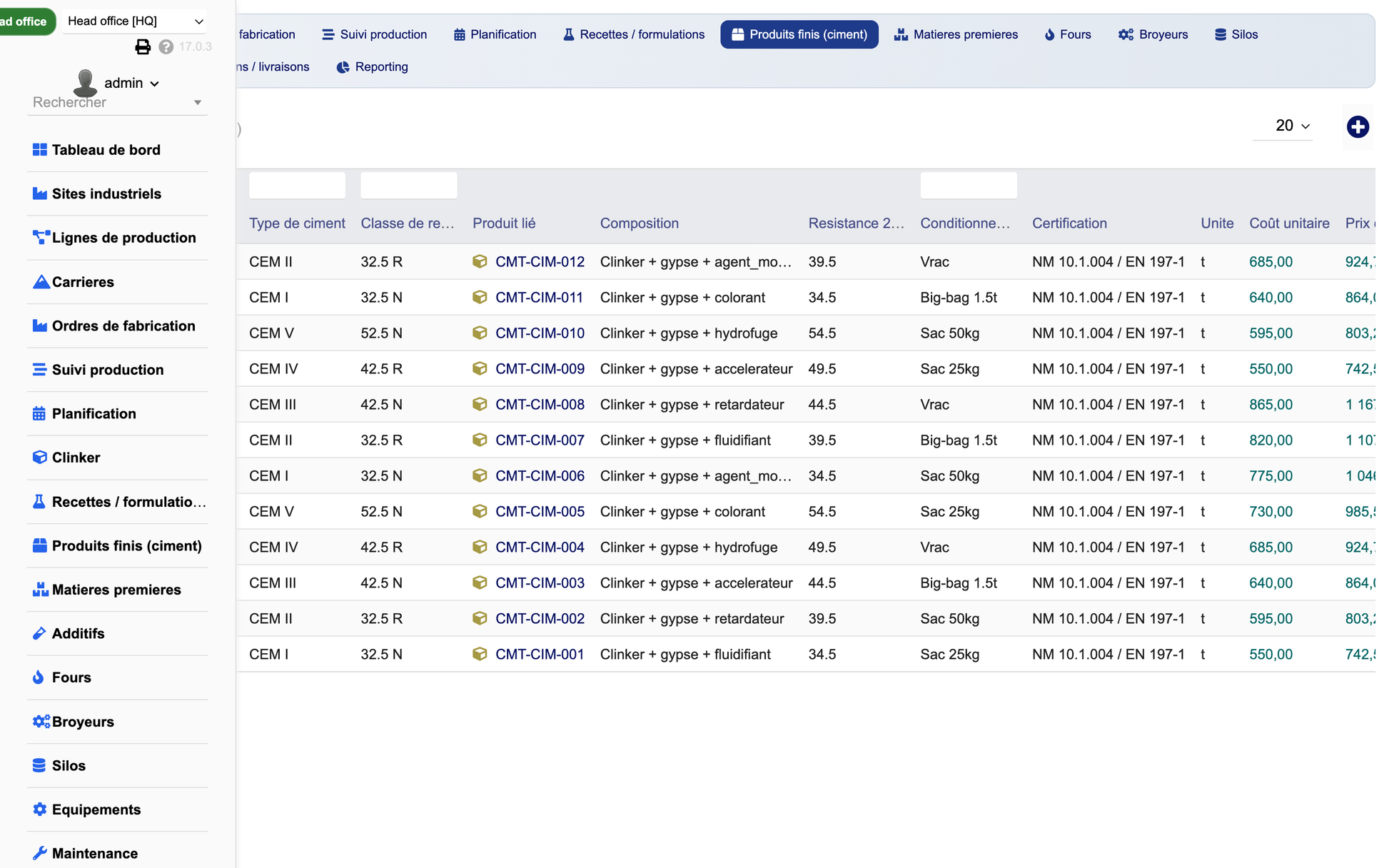 DoliResources - Dolibarr - 13_products_list