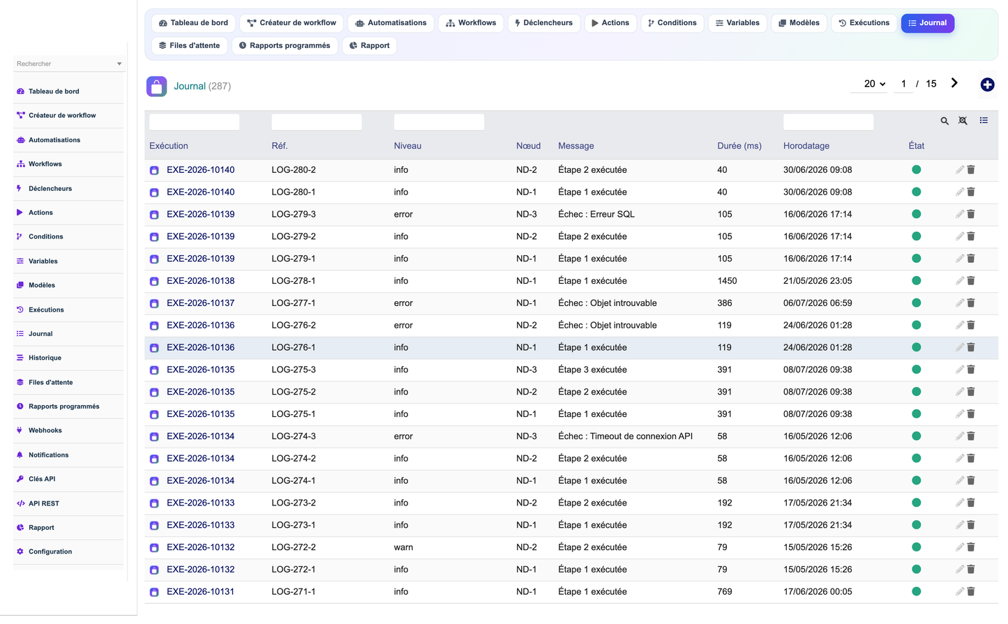 DoliResources - Dolibarr - 14-logs