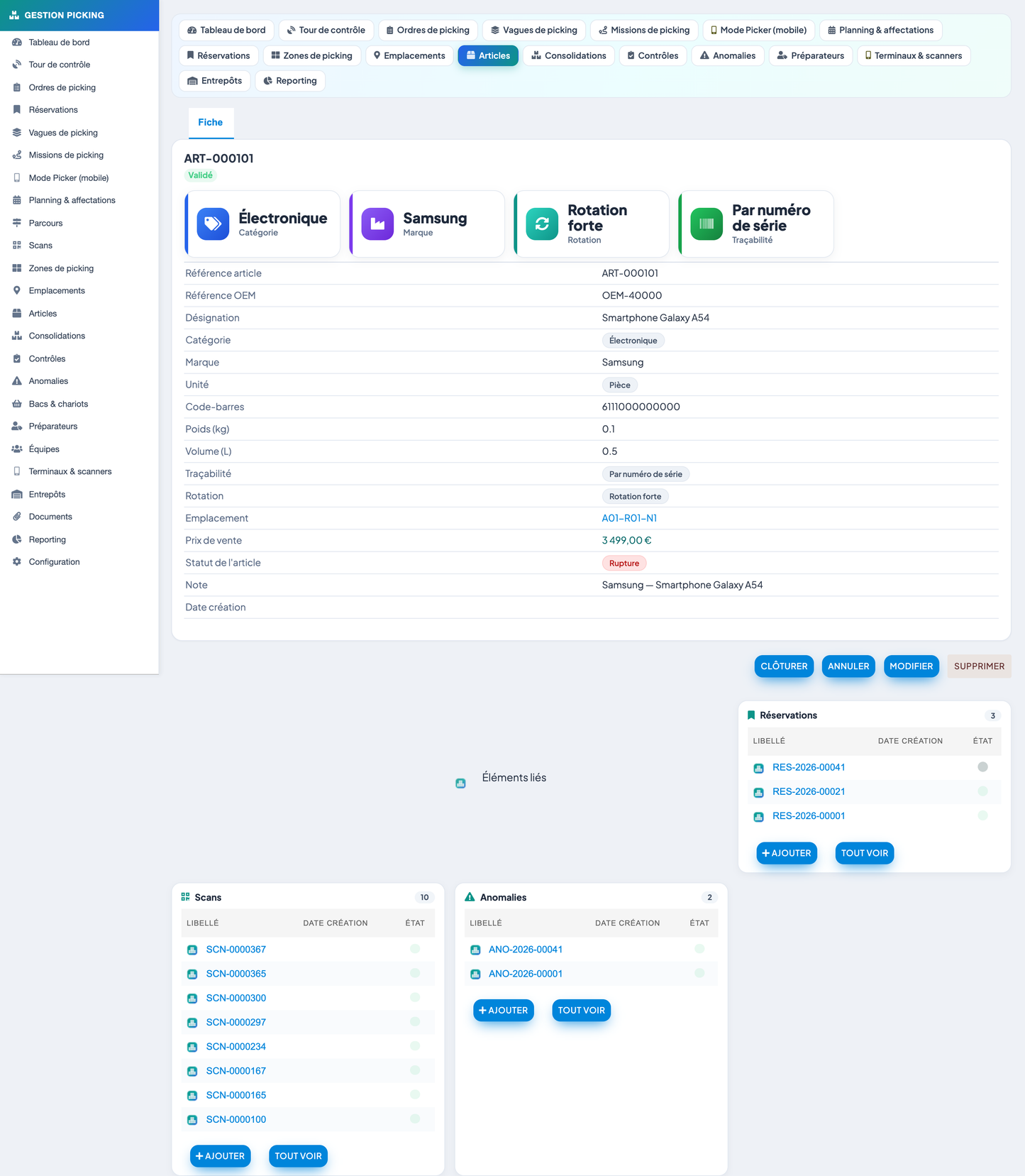 Picking Management - Dolibarr