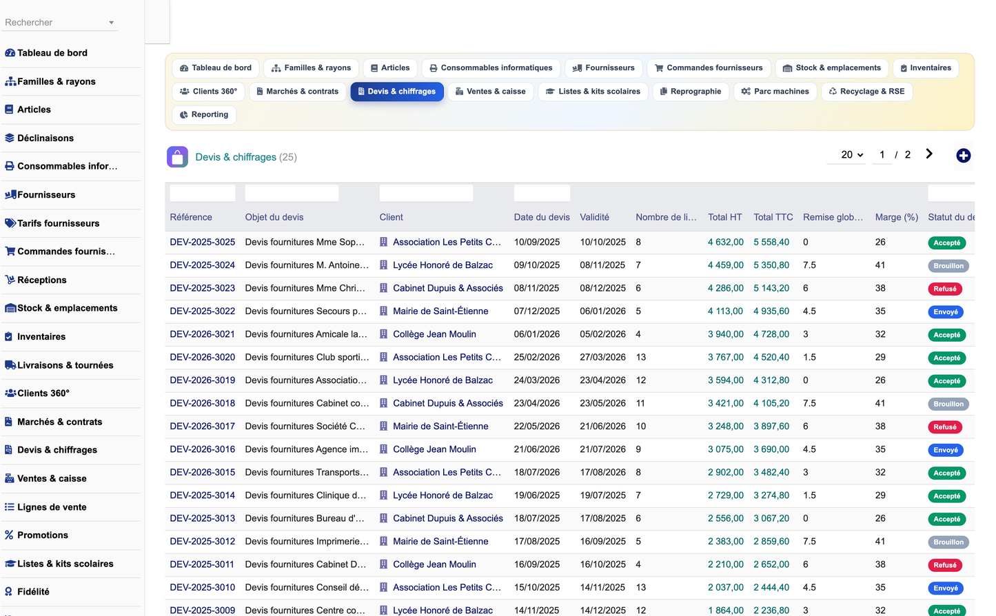 DoliResources - Dolibarr - 15_liste_devis_chiffrages
