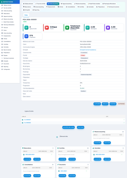 Picking Management - Dolibarr
