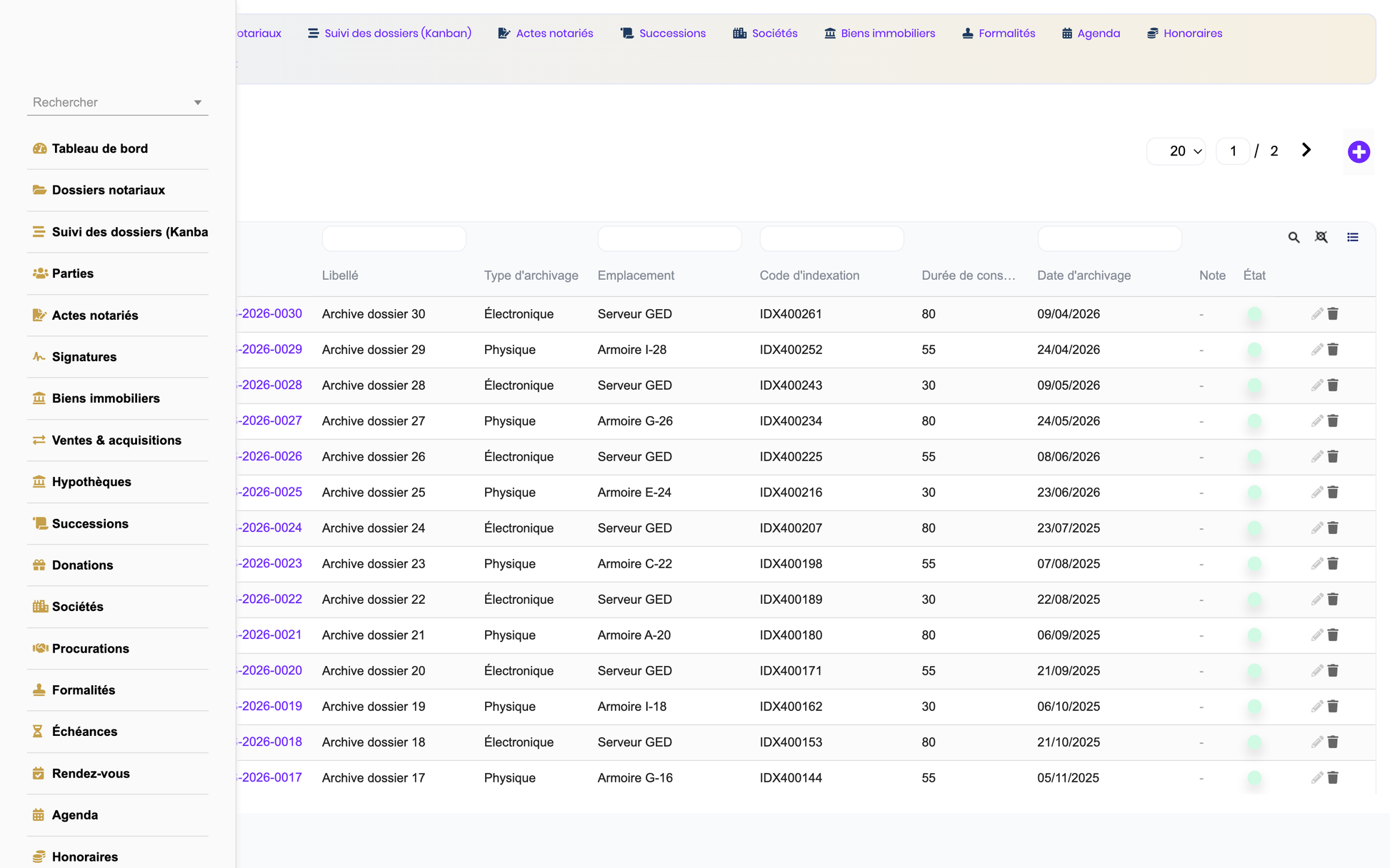 DoliResources - Dolibarr - 16_archives_list