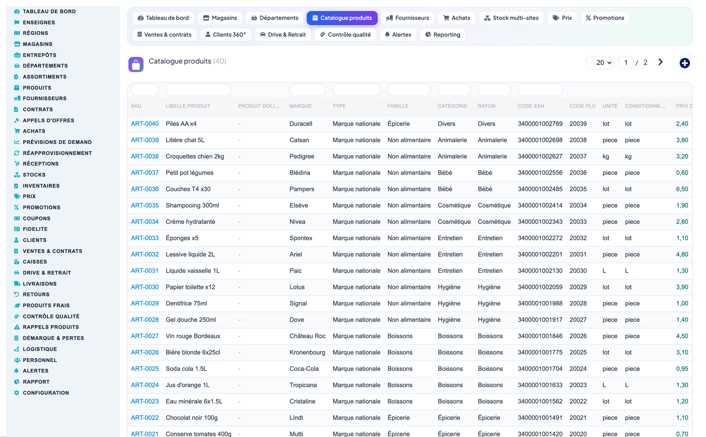 Grocery, Convenience-Store, Supermarket & Hypermarket Retail Management for Dolibarr