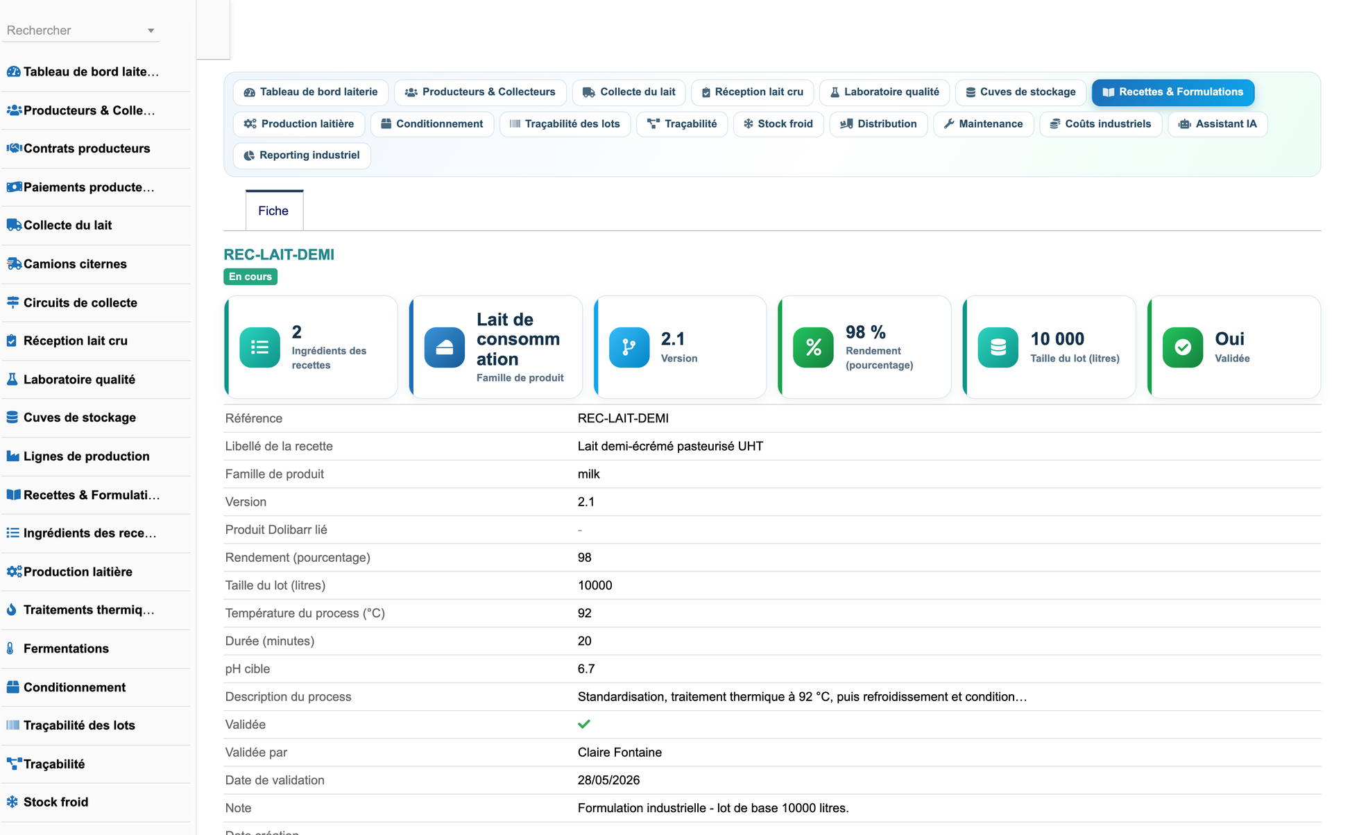 DoliResources - Dolibarr - 16_recette_fiche