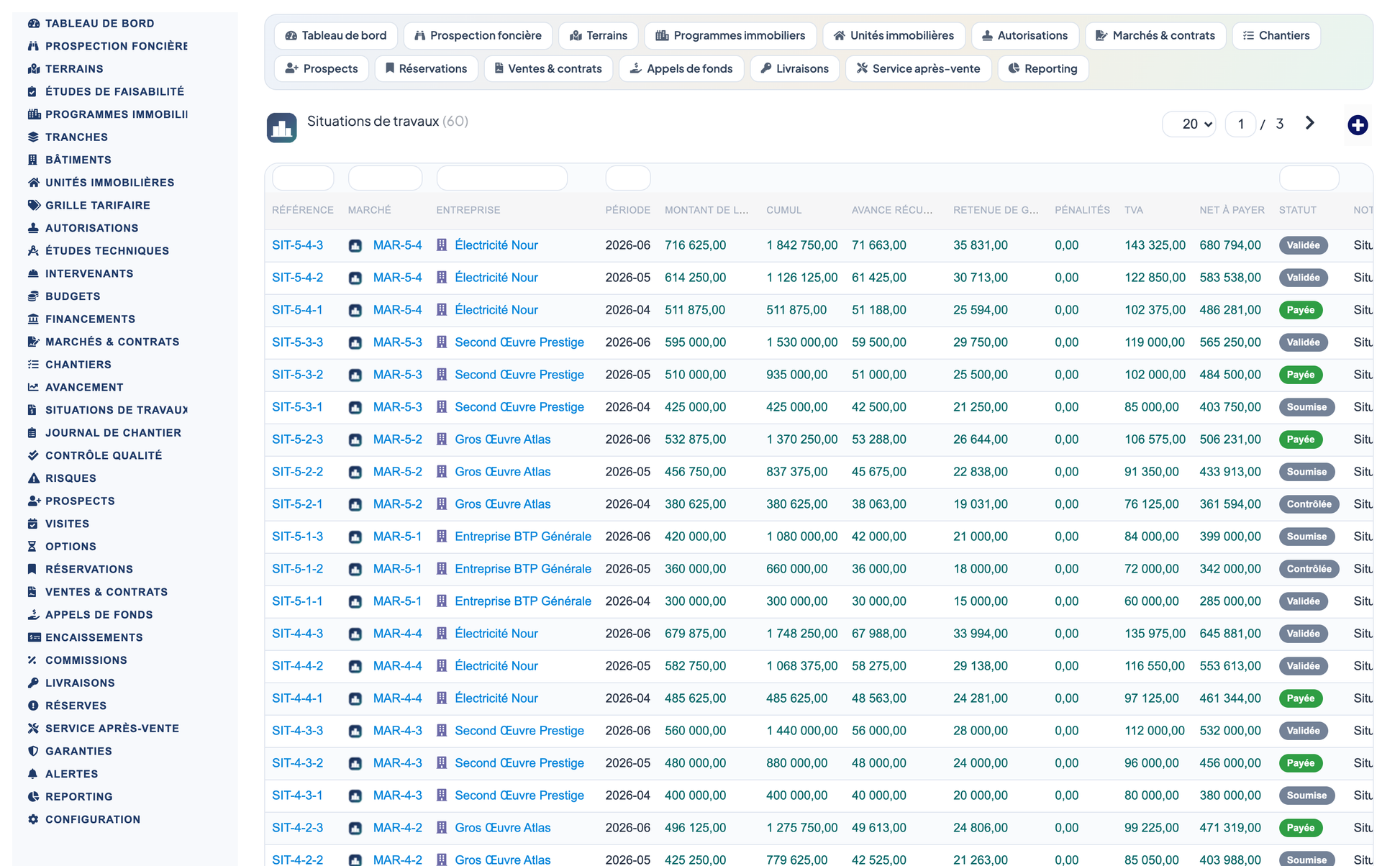 DoliResources - Dolibarr - 16_situations_travaux