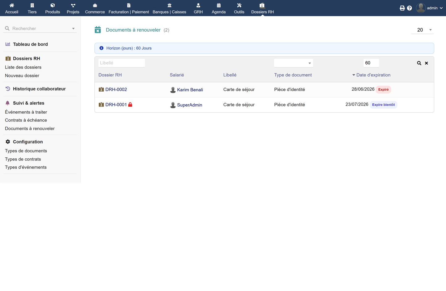 DoliResources - Dolibarr - 17_documents_renouveler