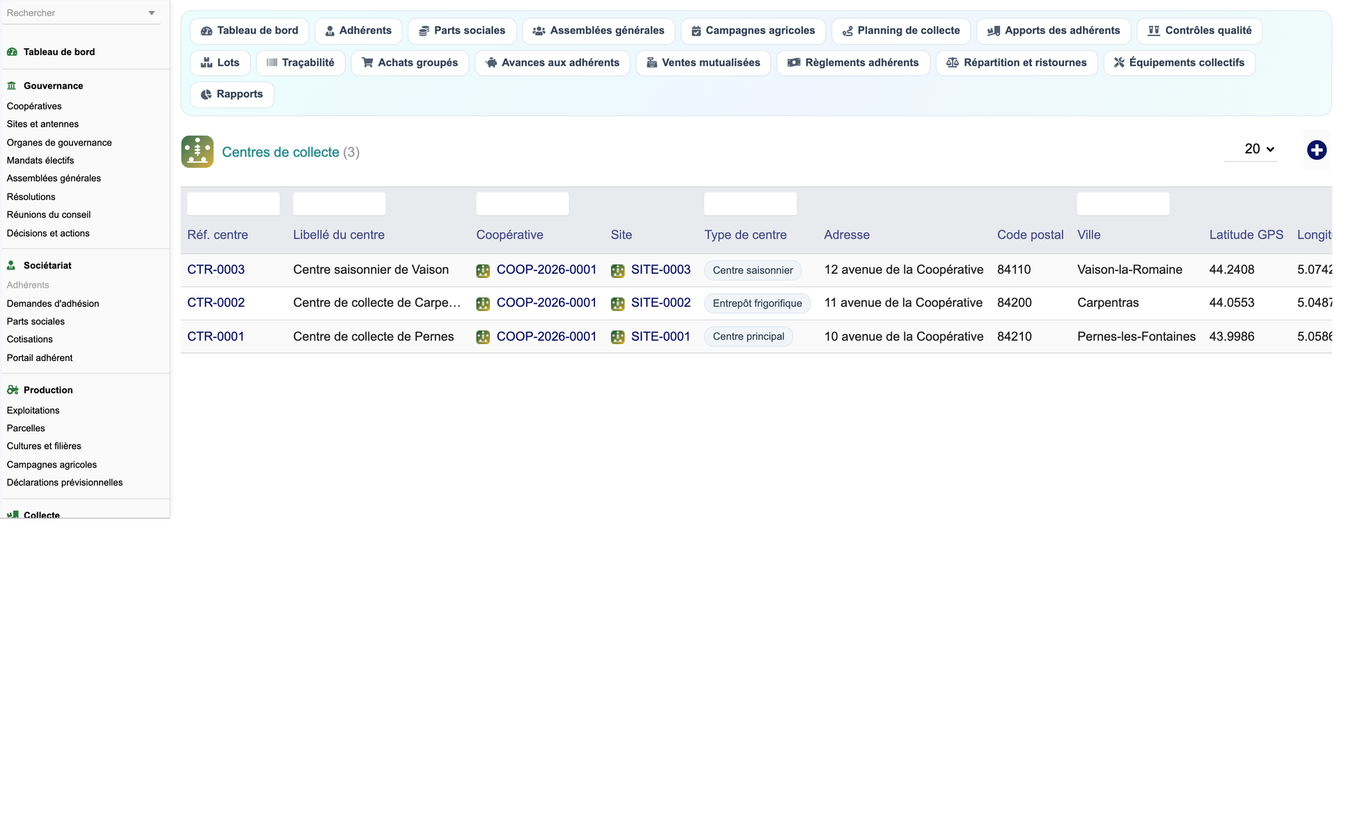 DoliResources - Dolibarr - 18_centres_collecte