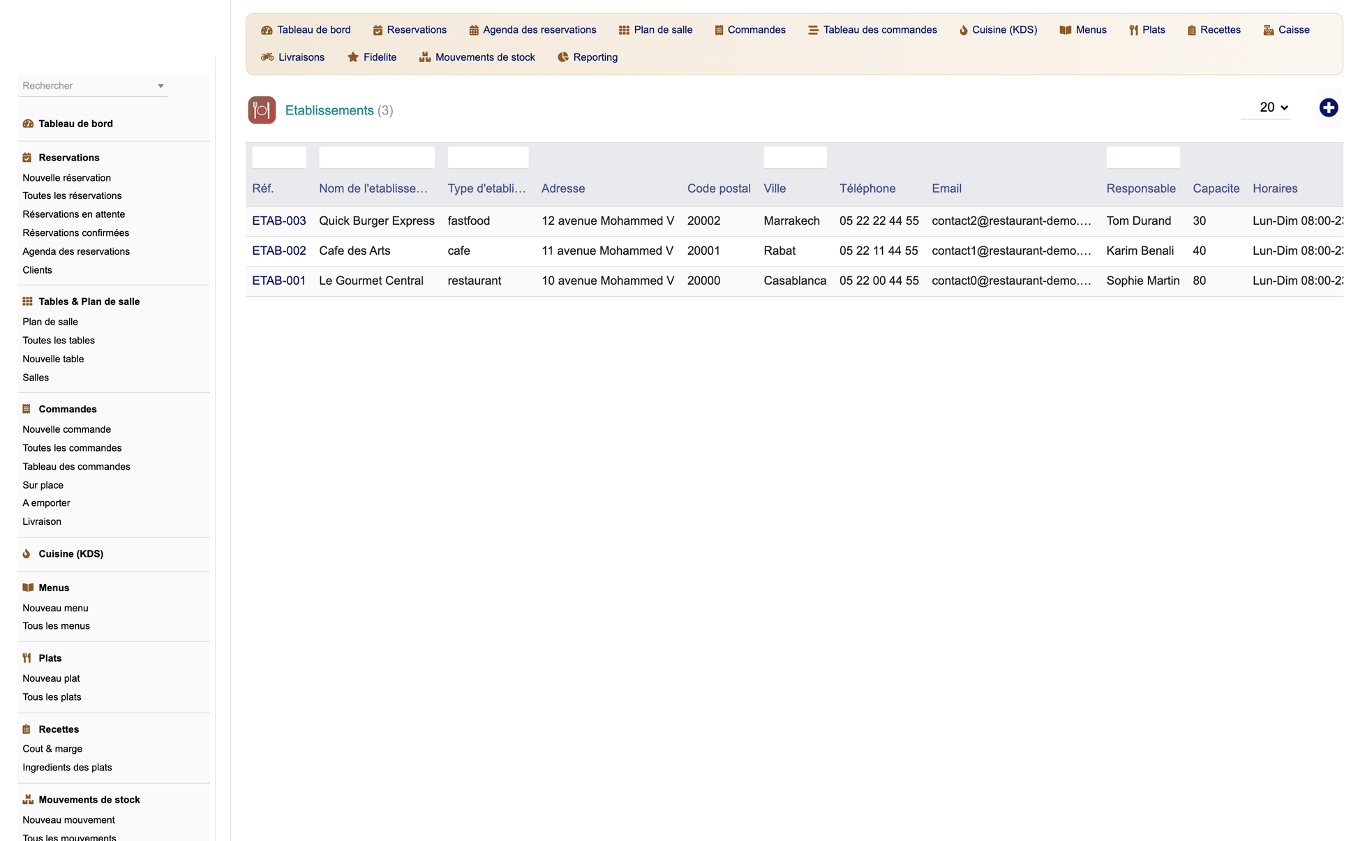 DoliResources - Dolibarr - 18_establishments