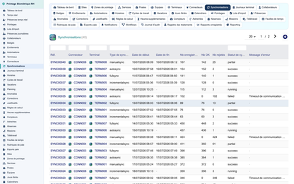 Biometric Time & Attendance Management - Dolibarr