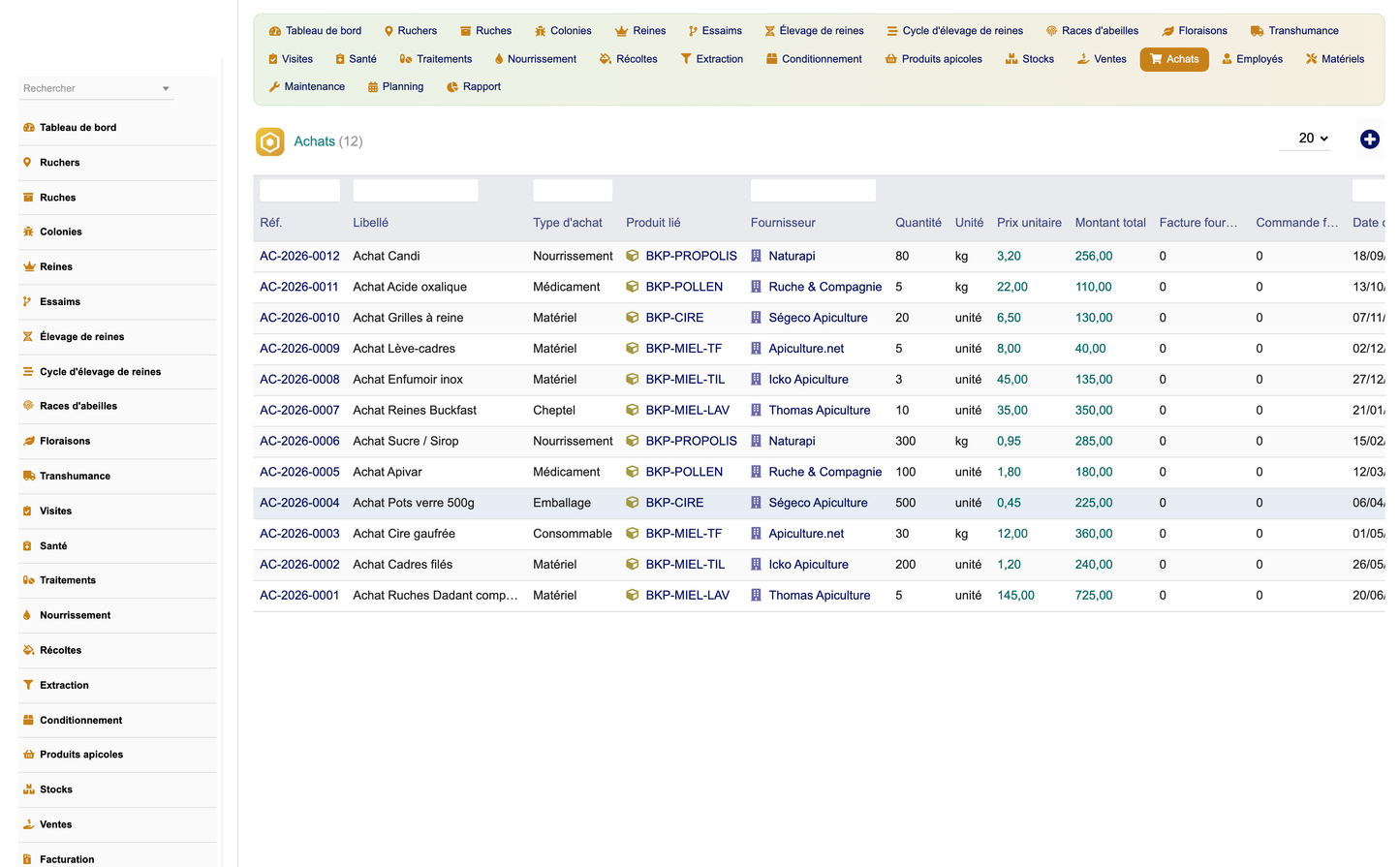 DoliResources - Dolibarr - 22_achats