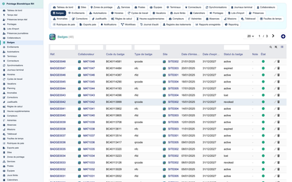 Biometric Time & Attendance Management - Dolibarr