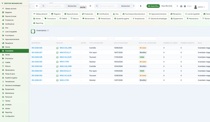 Organic Store Management for Dolibarr