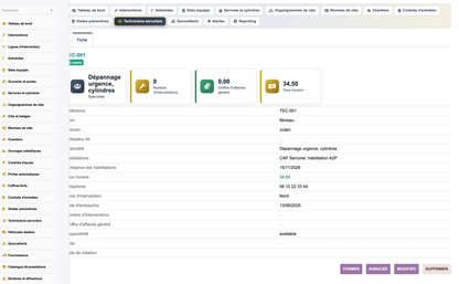 DoliResources - Dolibarr - 24_technicien_fiche