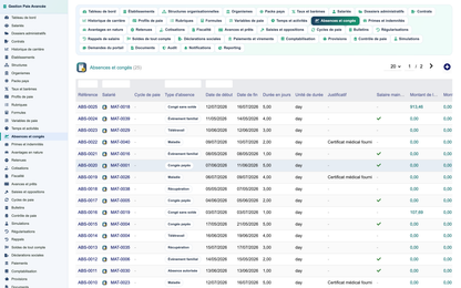 Advanced Payroll Management - Dolibarr