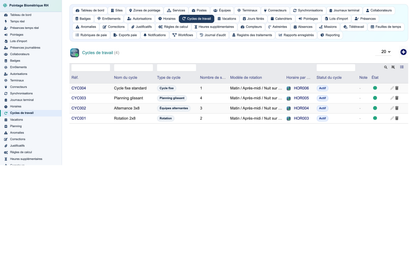 Biometric Time & Attendance Management - Dolibarr
