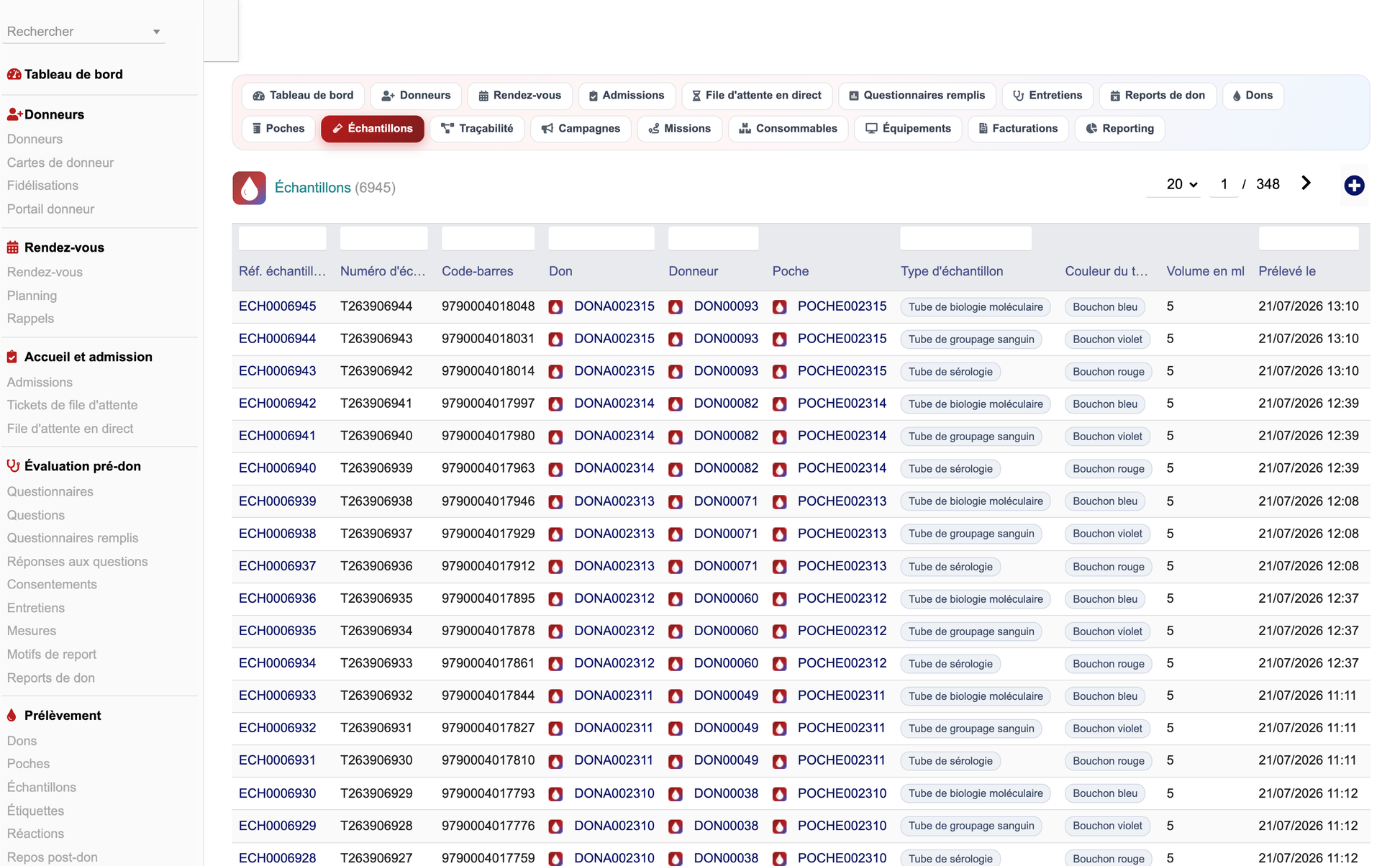 DoliResources - Dolibarr - 28_liste_echantillons