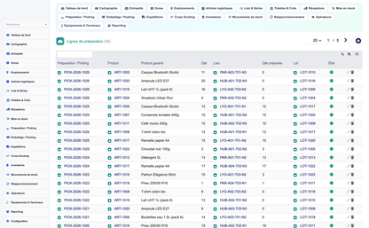 Advanced Warehouse Management System - Dolibarr