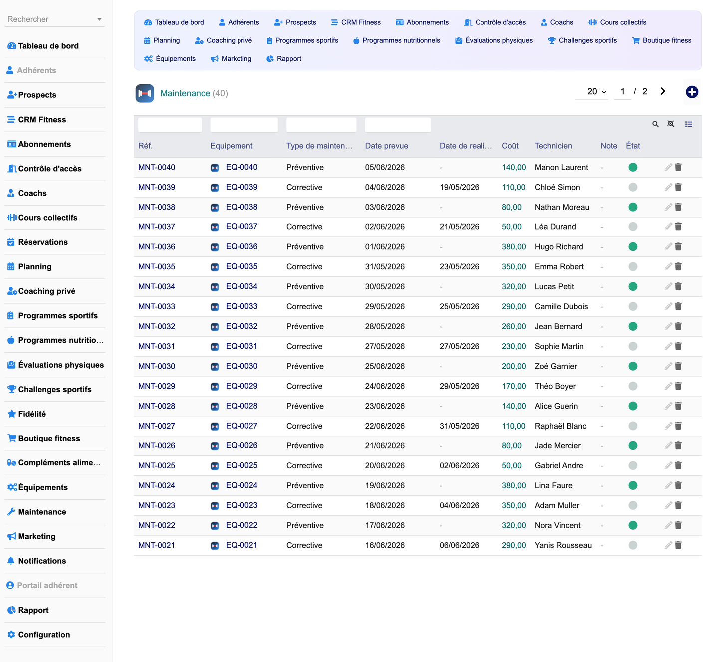 DoliResources - Dolibarr - 28_maintenance_list_7ea3f2b6-fa34-4b47-822e-49ba52eaef9e